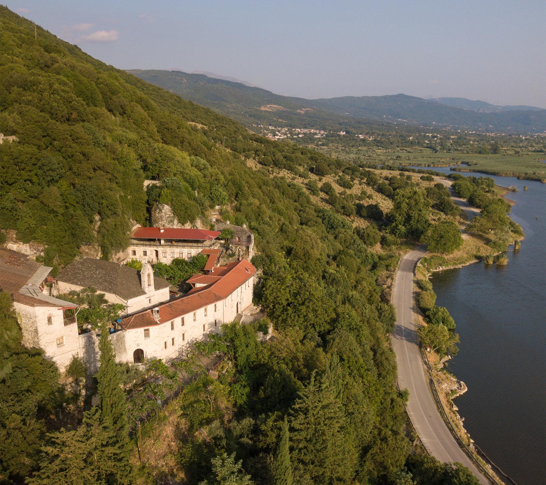 DURAHANI MONASTERY - MARCHING ON THE FROZEN LAKE OF IOANNINA…