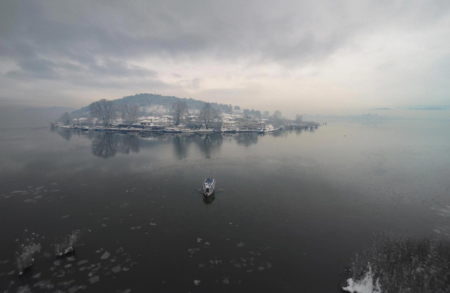 THE UNIQUE HABITABLE ISLAND WITHOUT A NAME IN PAMVOTIS LAKE